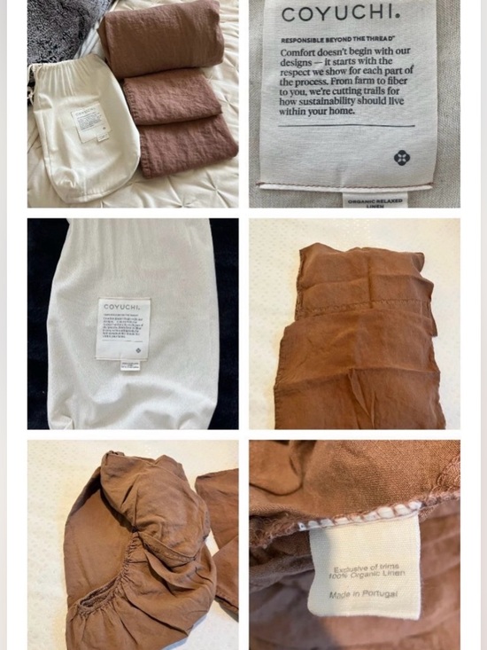 Coyuchi Other - Coyuchi Linen Bed Linens